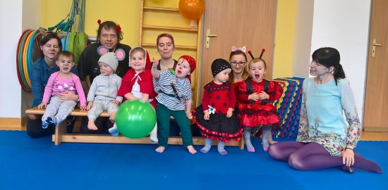 Cvičení s dětmi nar. 2017