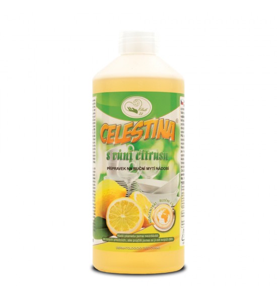 CELESTINA – přípravek na mytí nádobí s vůní citrónu #1