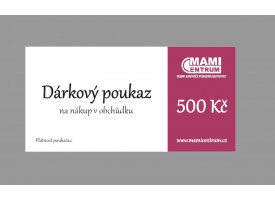 500Kč na nákup v obchůdku
