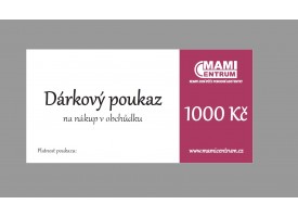 1000Kč na nákup v obchůdku