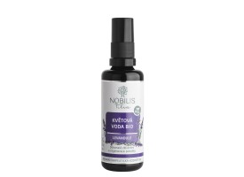 Květová voda BIO Levandule 50 ml (fialové sklo)