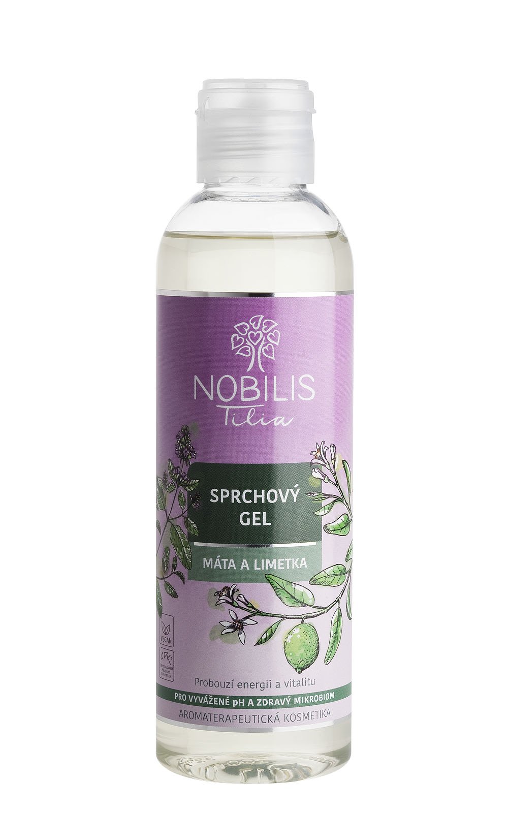 Sprchový gel Máta a limetka 200ml