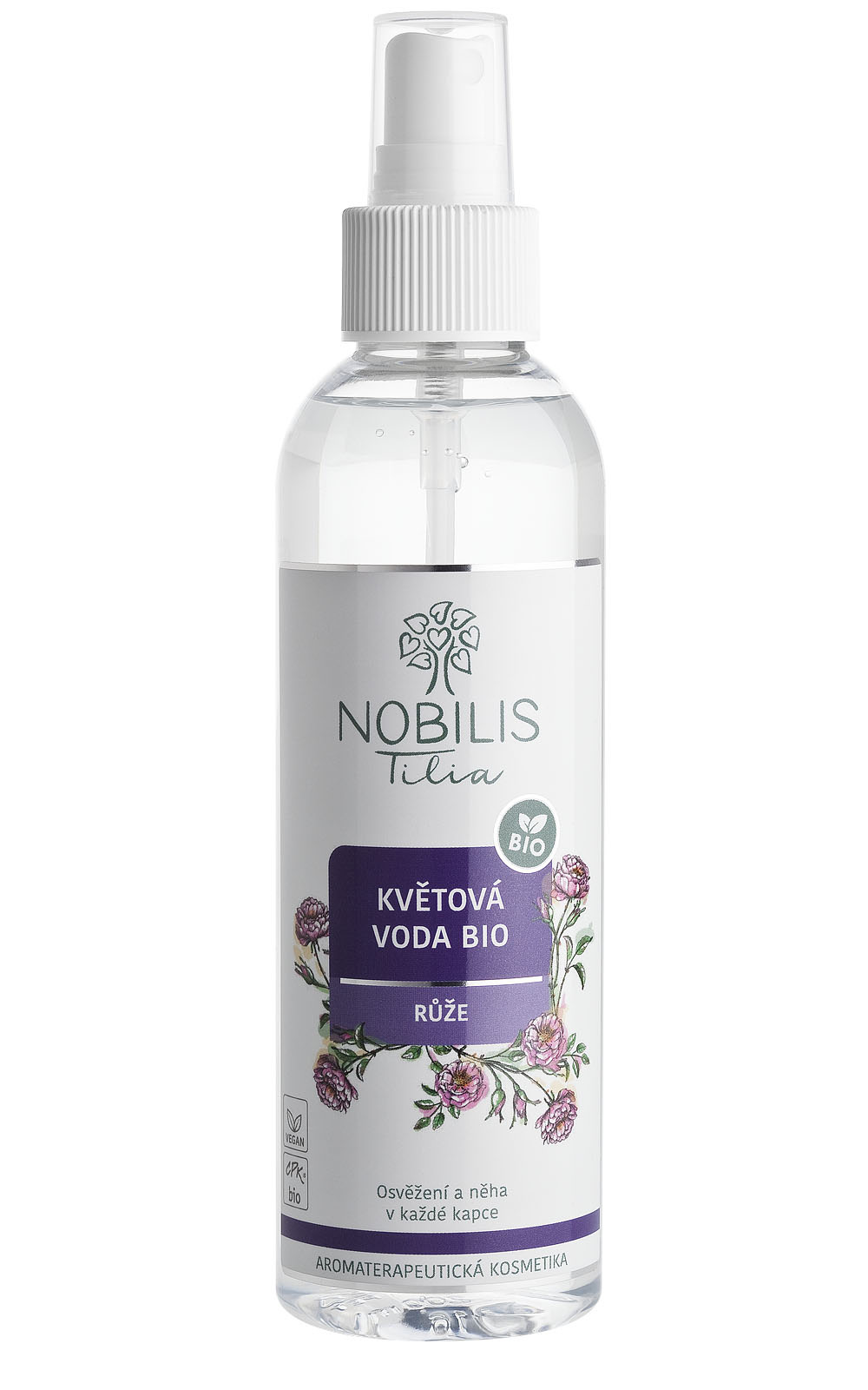 Květová voda BIO růže 200ml